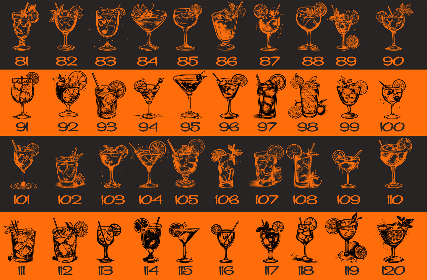 Custom Bar Drink Sign