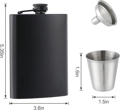Engraved Flask